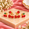 Cherry Combo Earrings Set