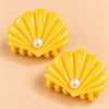Cute Seashell Hair Pins with Pearl Detail