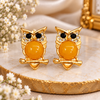Owl Stone Stud