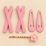Cute Flower Hair Clips