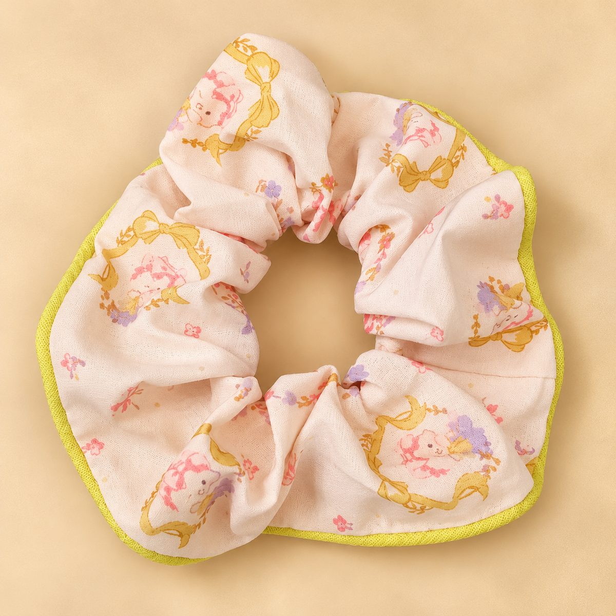 Printed Fabric Scrunchies for Women