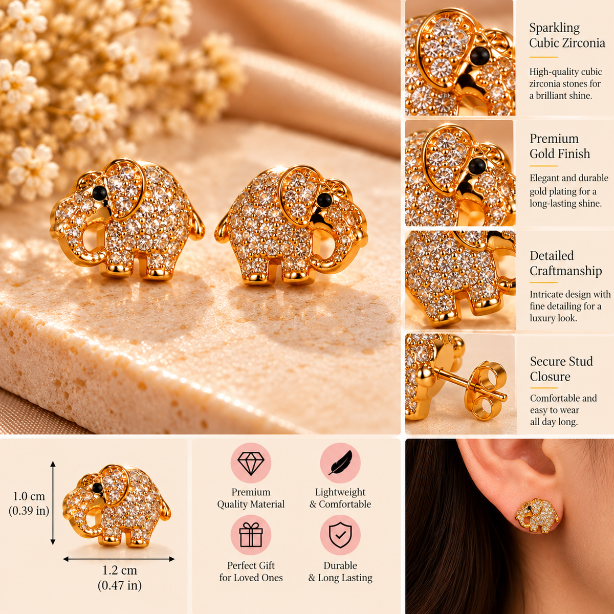 Cocos Studs