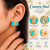 Camera Stud Earrings