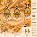 Antique Dusky Dangler Earrings
