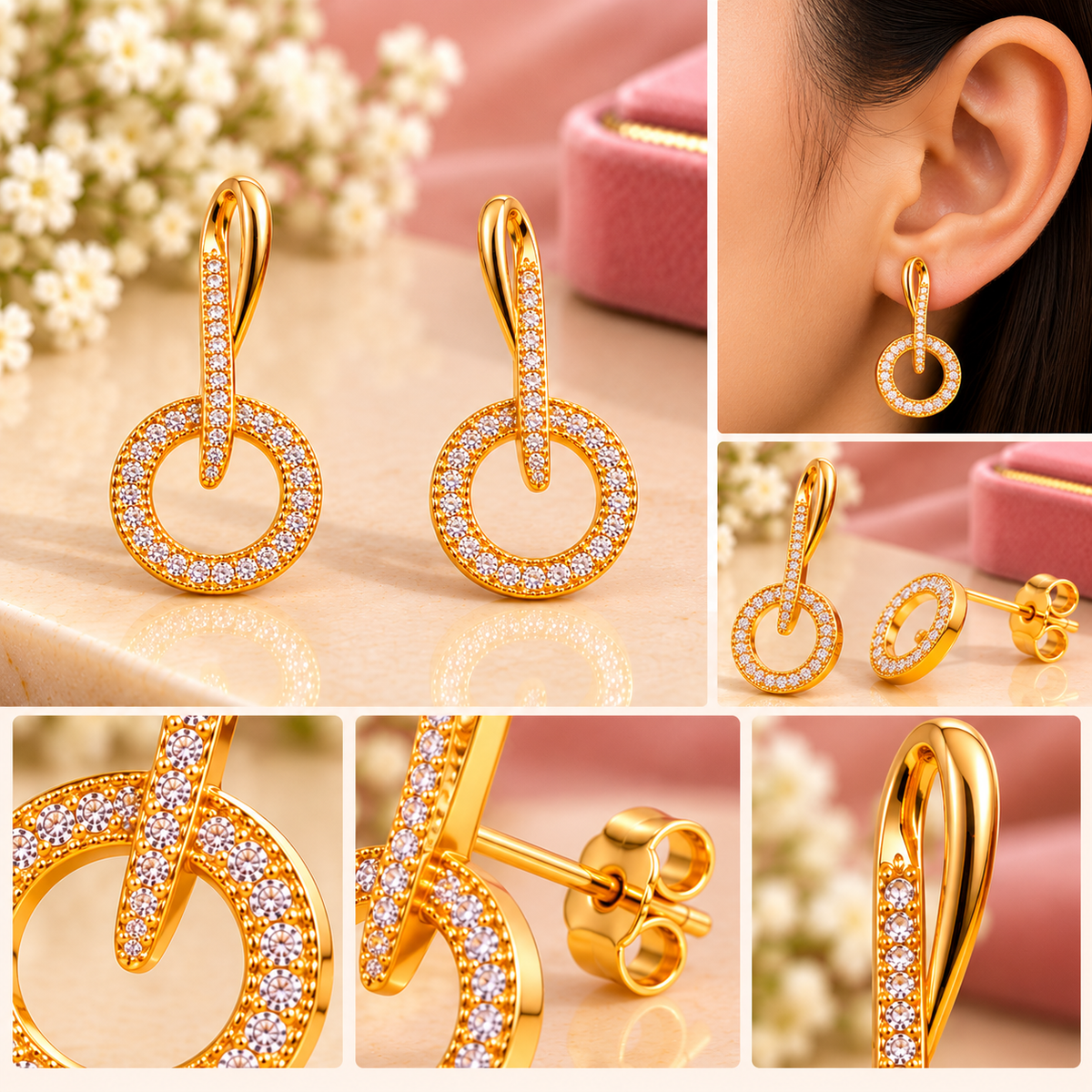Long Spiral Stud