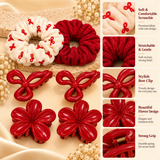 Flower Combo Hair Clips