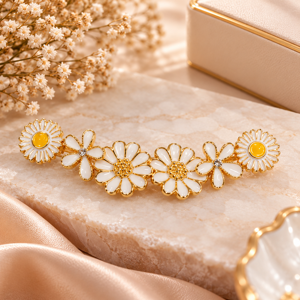Combi Floral Earring Set