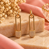 Safety Pin Earrings
