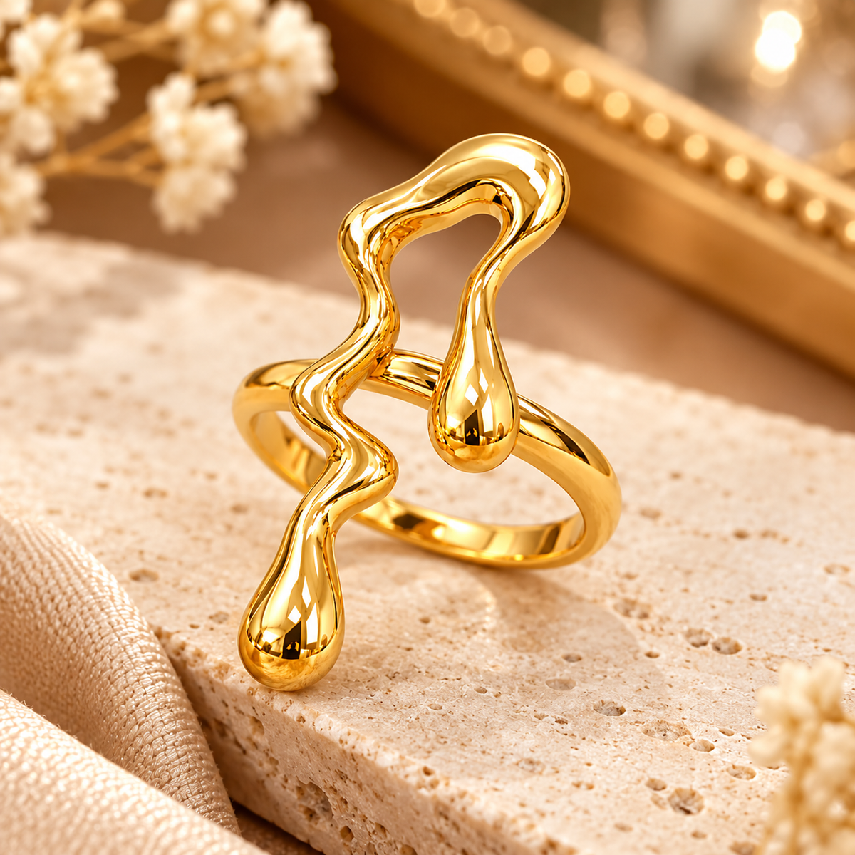 Twisted Turn Ring