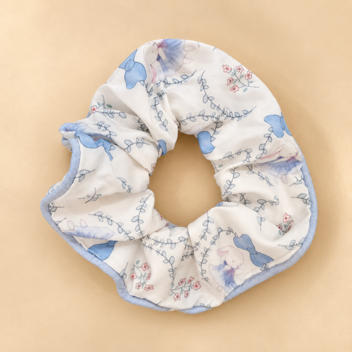 Printed Fabric Scrunchies for Women