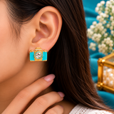 Camera Stud Earrings