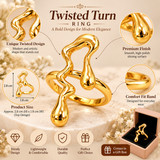 Twisted Turn Ring